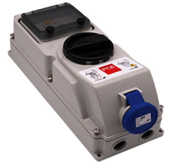 Splashproof and Watertight Interlocked RCD Sockets